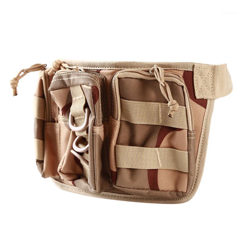 

Camping Hiking Bags With Belt Outdoor Tactical Bag Utility Tactical Waist Pack Pouch Backpack Bag Equipment1, Mud