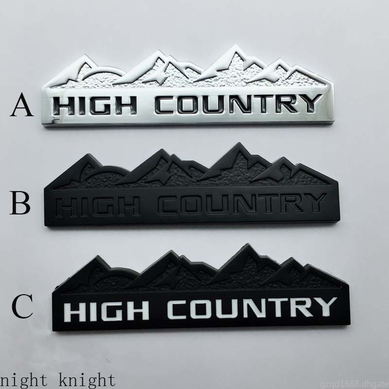 

1Piece Metal Sticker For Car Rear Chevrolet Ford Jeep