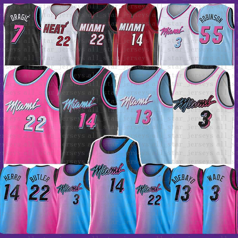 LITBIT Camiseta de Hombre Wade 3 Miami Heat Deportiva Sin Mangas de Secado R/ápido,Rojo,S 170cm//50~65kg