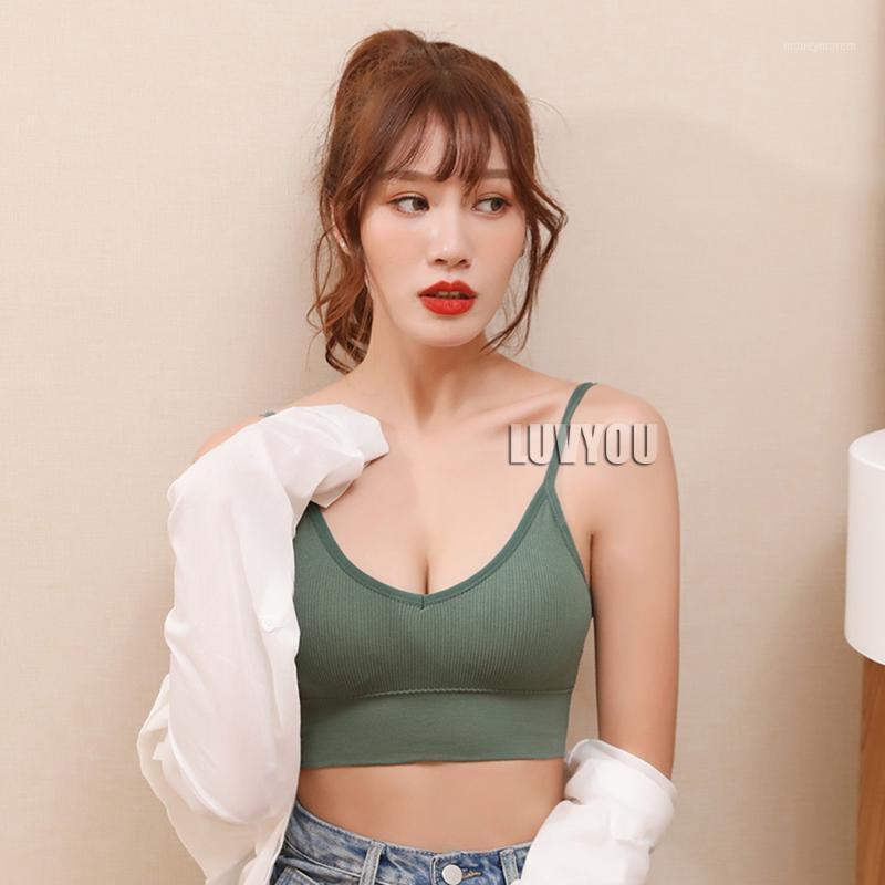 

Queenral 2 Pcs Bras For Women Sexy Seamless Bra U Type Backless Bra Push Up Bralette Brassiere Women Soutien Gorge Femme1, Black