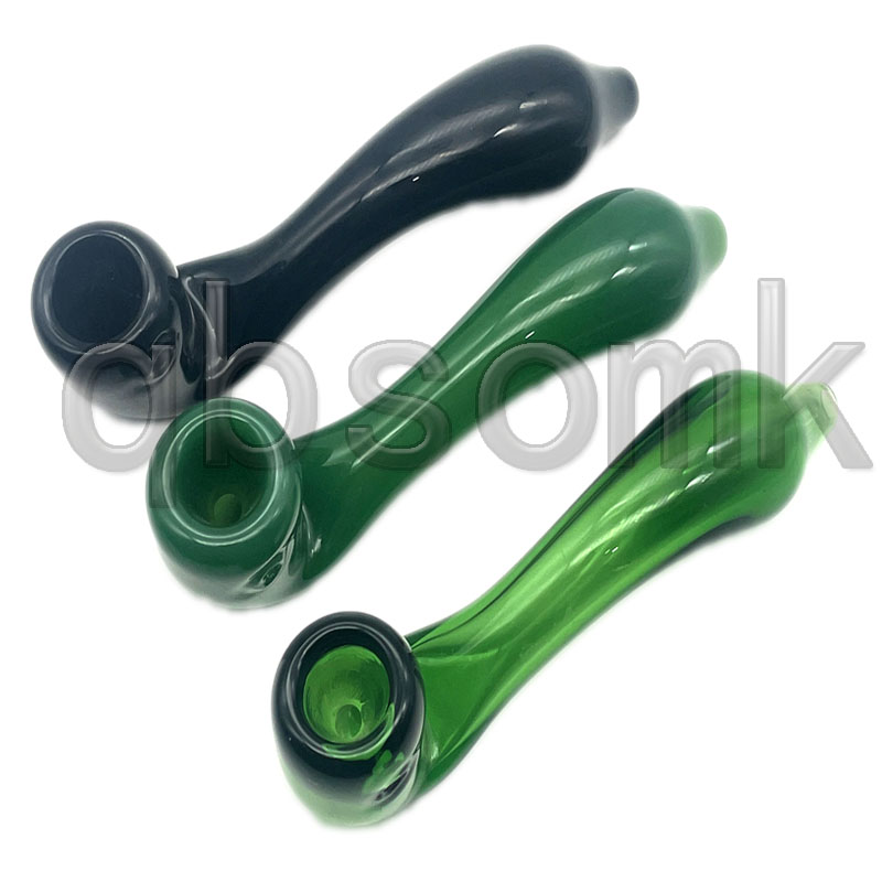 

QBsomk LabsHeady Glass sherlock hand pipe smoking tobacco SPOON high quality ak343