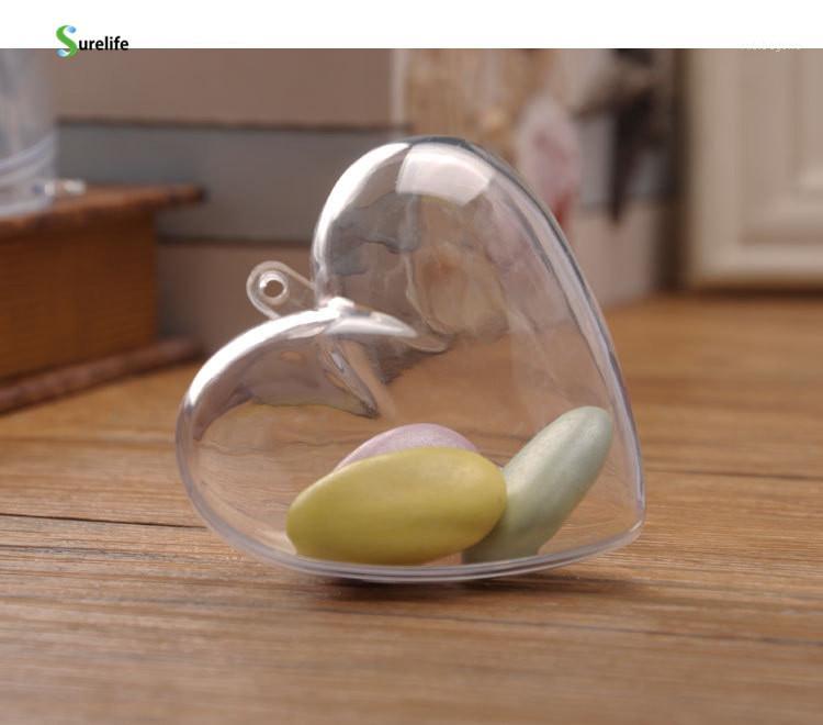 

30pcs Clear Heart Plastic Candy Box Transparent Wedding Favors and Gifts Wedding Candy Box Event Party Supplies1