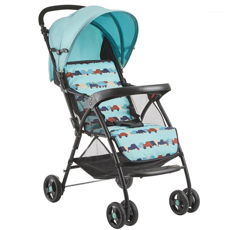 

Baby Stroller Four Rounds Foldable Absorber Adjustable Light Multiple Choices Simple and Stylish Mom's Favorite1