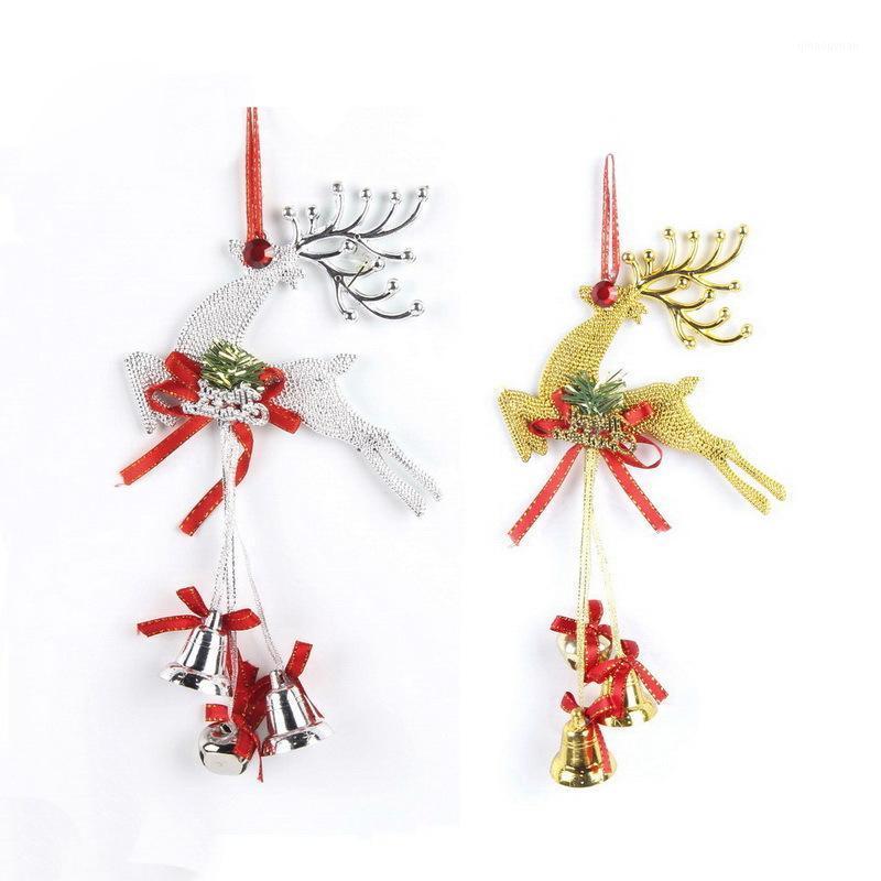 

PipiFren 2020 Noel DIY nordic deer Christmas Decorations For Home Door Accessories tree Merry Xmas Ornaments Crafts cristmas1