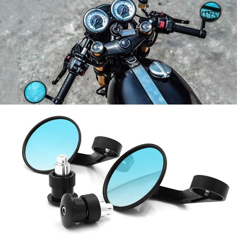 

Universal 7/8" Round Bar End Rear Mirrors Moto Motorcycle Motorbike Scooters Rearview Mirror Side View Mirrors FOR Cafe Racer1