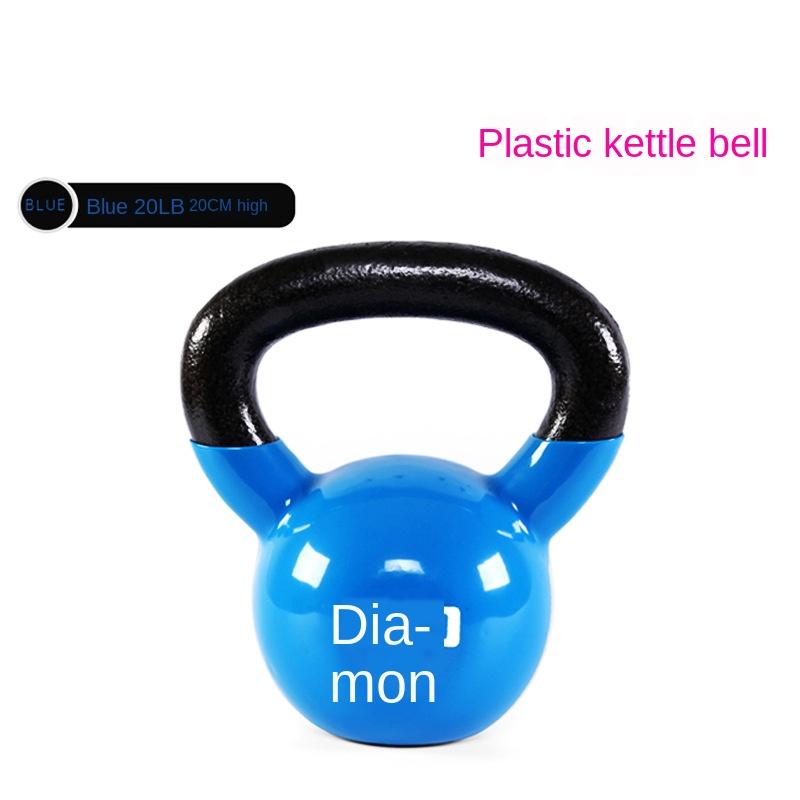 

Factory Direct Selling PVC Plastic Dipping Kettle-bell Pelican Dumbbell Gym Commercial Use Household Exercise Equipment, Red