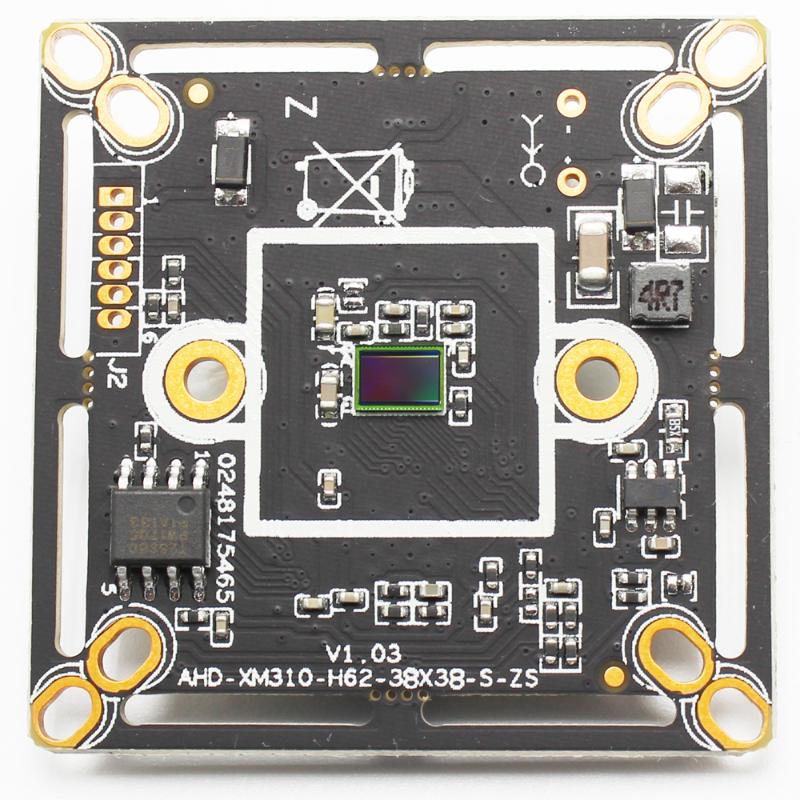 

2pcs/lot HD 2.0Megapixel CCTV Camera Module PCB 2000TVL AHD Camera Board 0.01lux DC12V UTC Coaxial Control