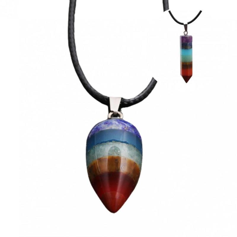 

Pendant Necklaces Necklace Multicolor Simple Decoration Long Lasting 7 Color