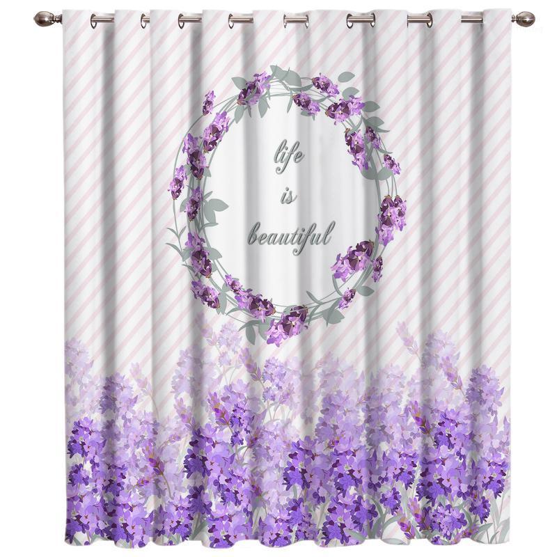 

Life is Beautiful Lavender Window Treatments Curtains Valance Bathroom Curtains Kitchen Indoor Kids Window Treatment1, As pic