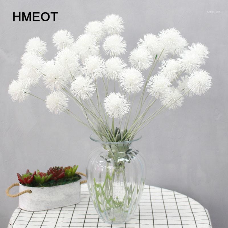 

74cm High quality plastic dandelion artificial flower wedding Valentine's Day Christmas home decoration flower accessories1, Beige