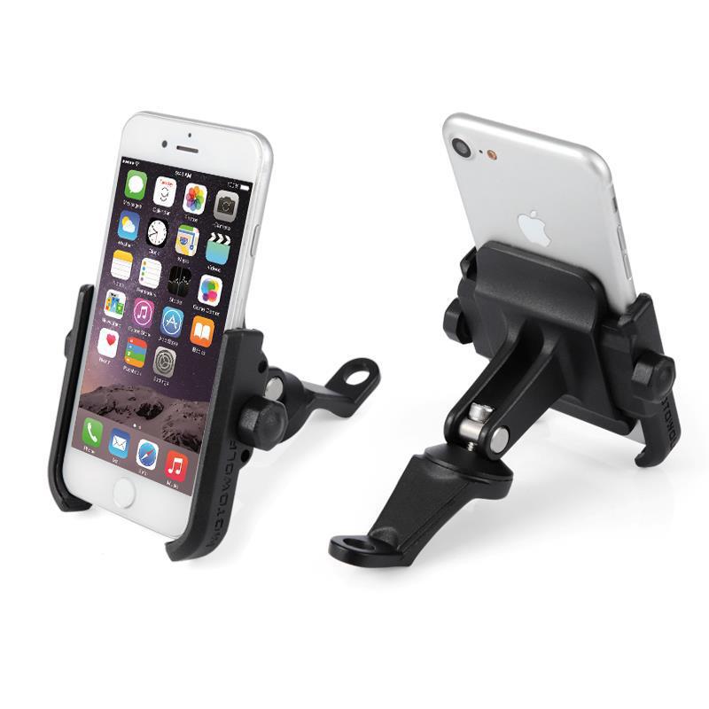 

Aluminum Alloy Motorcycle Phone Holder For 11Pro XS XR 8 7 6s Support Moto GPS Holder for Note 10 Plus S9