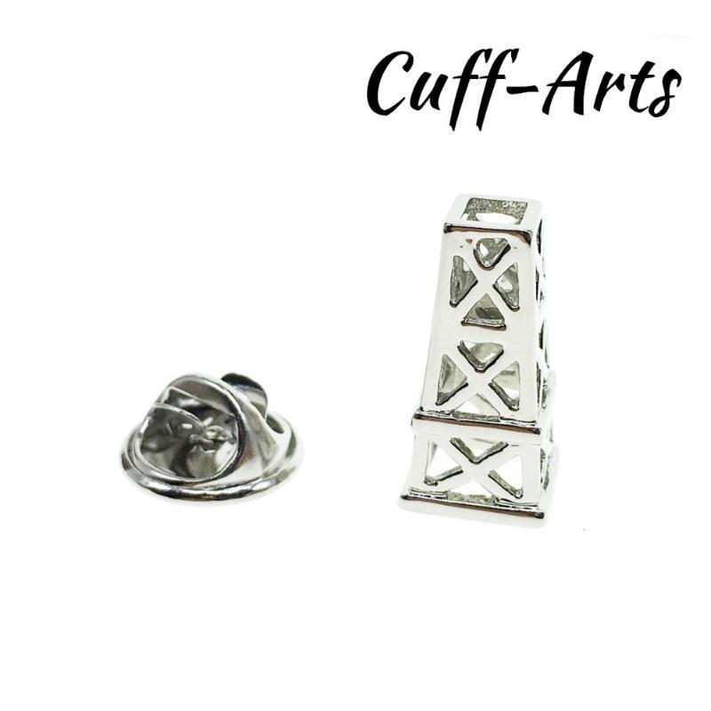 

Cuffarts Lapel Pin Oil Drilling Platform Lapel Pin Pride Men Accessories Brooch Hijab Pins Enamel Broche P100771