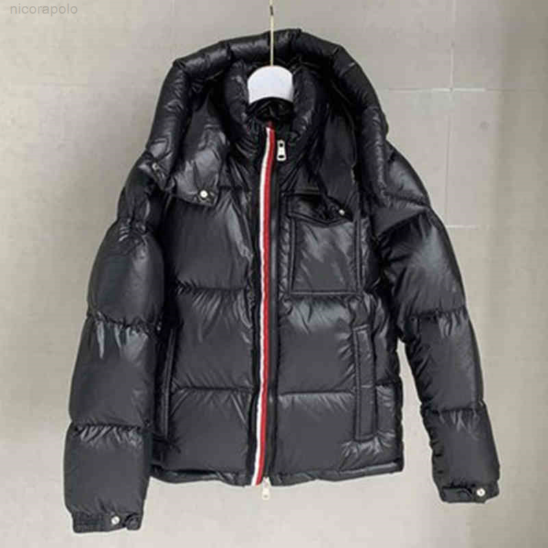 

21SS Winter Jacket Man Down Coats Parkas Hooded Puffer Jackets Top Quality Men Women coat Outdoor Feather Outwear Keep warm Thick double