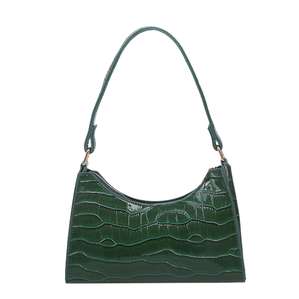 

HBP Fashion Exquisite Shopping Bag Retro Casual Women Totes Shoulder Bags Female Leather Solid Color Chain Handbag GREEN, Black
