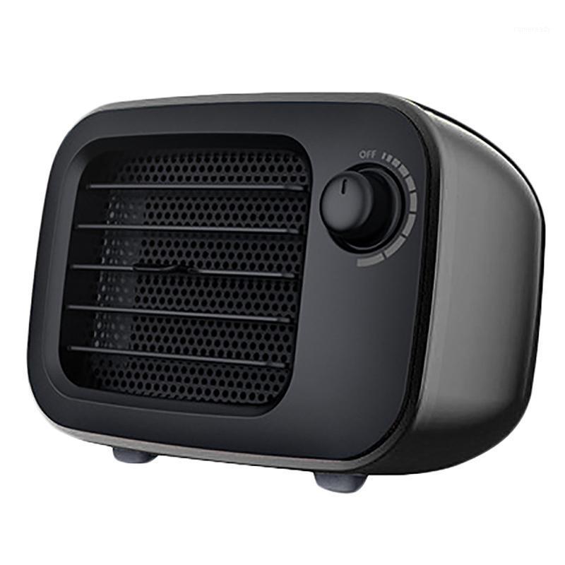 

Portable Desktop Heater Fan Mini Heater Home Office PTC Air Heater-EU Plug Black1