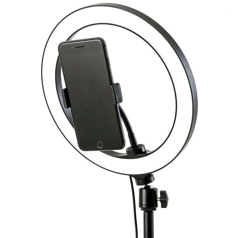 

6 10" LED Selfie Ring Light Lamp For Tik Tok Photography Makeup Video Live Studio 3200-5600K Dimmable Mini Led Camera Ringlight1