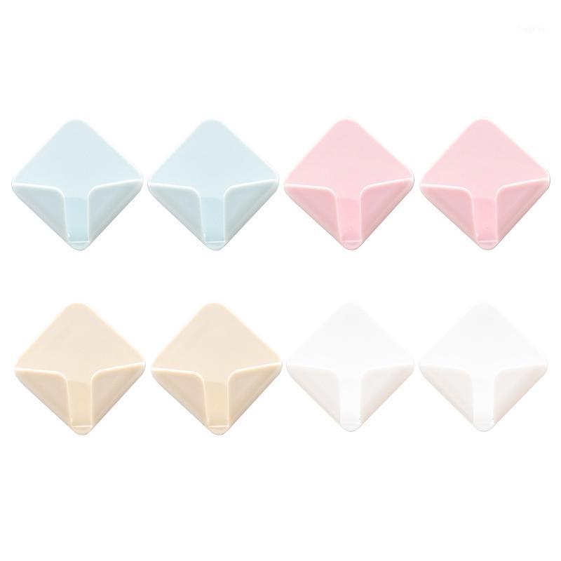 

8pcs For Toothbrush Wall Mounted Practical Strong Adhesive Plug Hook Home Office Socket Holder Drill Free Durable Heavy Duty1