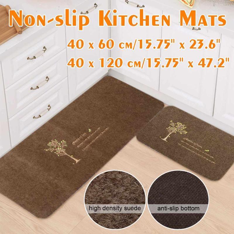 

NEW Kitchen Accessories Door Mat Tapete Doormats Carpet Thin Non-Slip Kitchen Bathroom Carpet Room Pad Floor Mat Home Floor Mats1, As pic