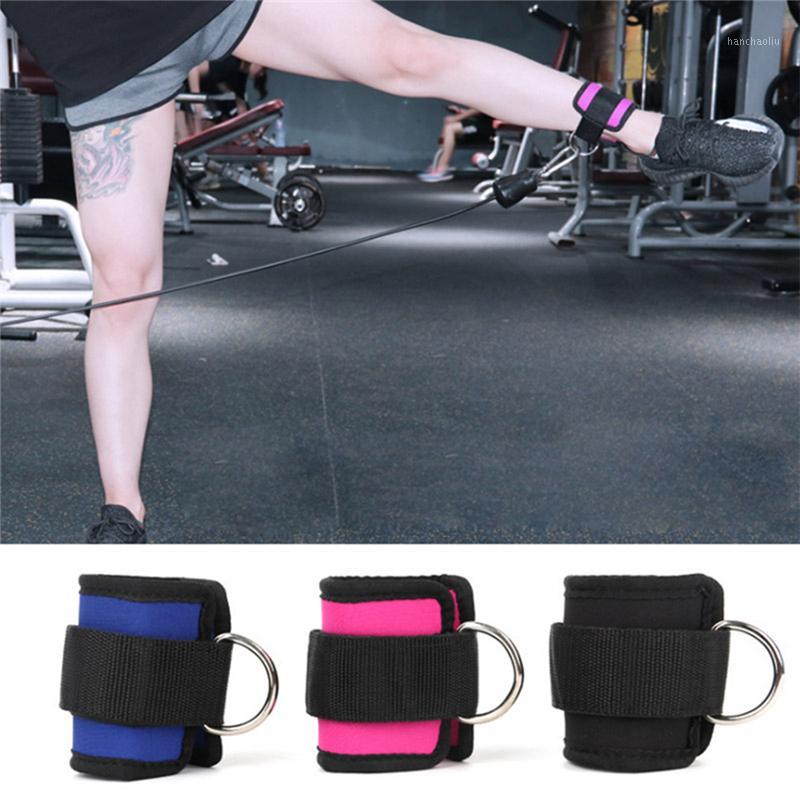 

2020 New Leg Strength Training Fitness Foot Ring Ankle Buckle Support Strap Elastic Resistance Band Pull Rope Accessories1