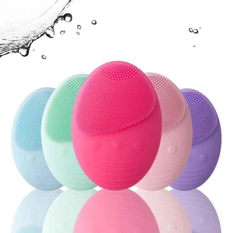 

Beauty Facial Cleansing Brush Waterproof Silicone Exfoliating Electric Massager Skin Cleaner Deep Skin Care Facial Cleansing Brush