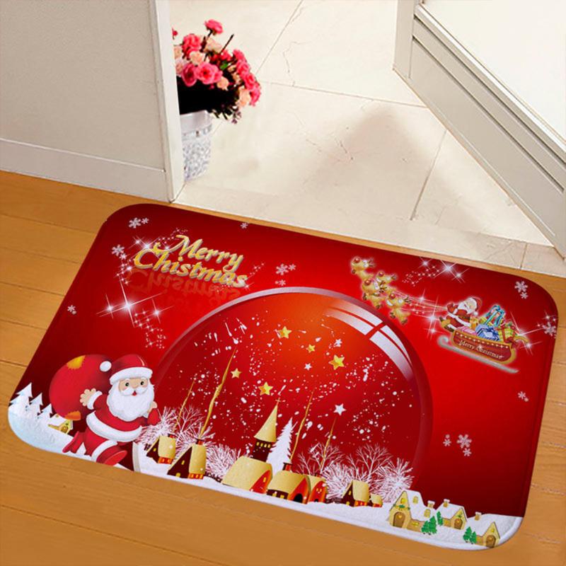 

Christmas Door Mat Floor Carpet Outdoor Rugs Room Santa Claus Merry Christmas Decorations For Home 2020 Gift Xmas Natale, 06