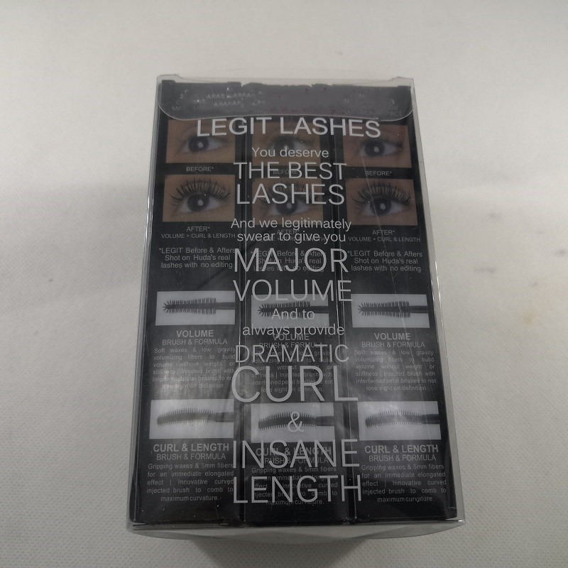 

Famous New Double Head Makeup Brand Eyes Mascara the best lashes Waterproof Mascara Black