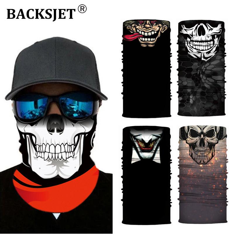 

Skull Magic Bandana Tube Neck Gaiter Face Cover Scarf Breathable Scarves Mask Multifunction Headwear for Motorcycle Ski