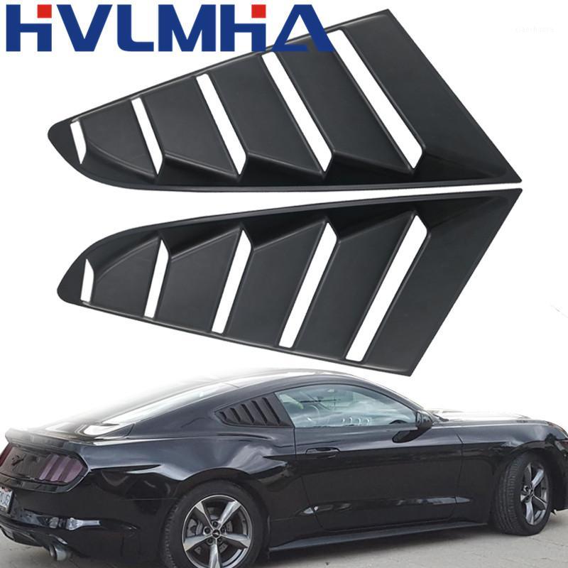 

Rear Quarter Window Louvers Scoops Spoiler Car Styling Panel Side Air Vent Cover Sticker for Mustang 2015 2016 20171