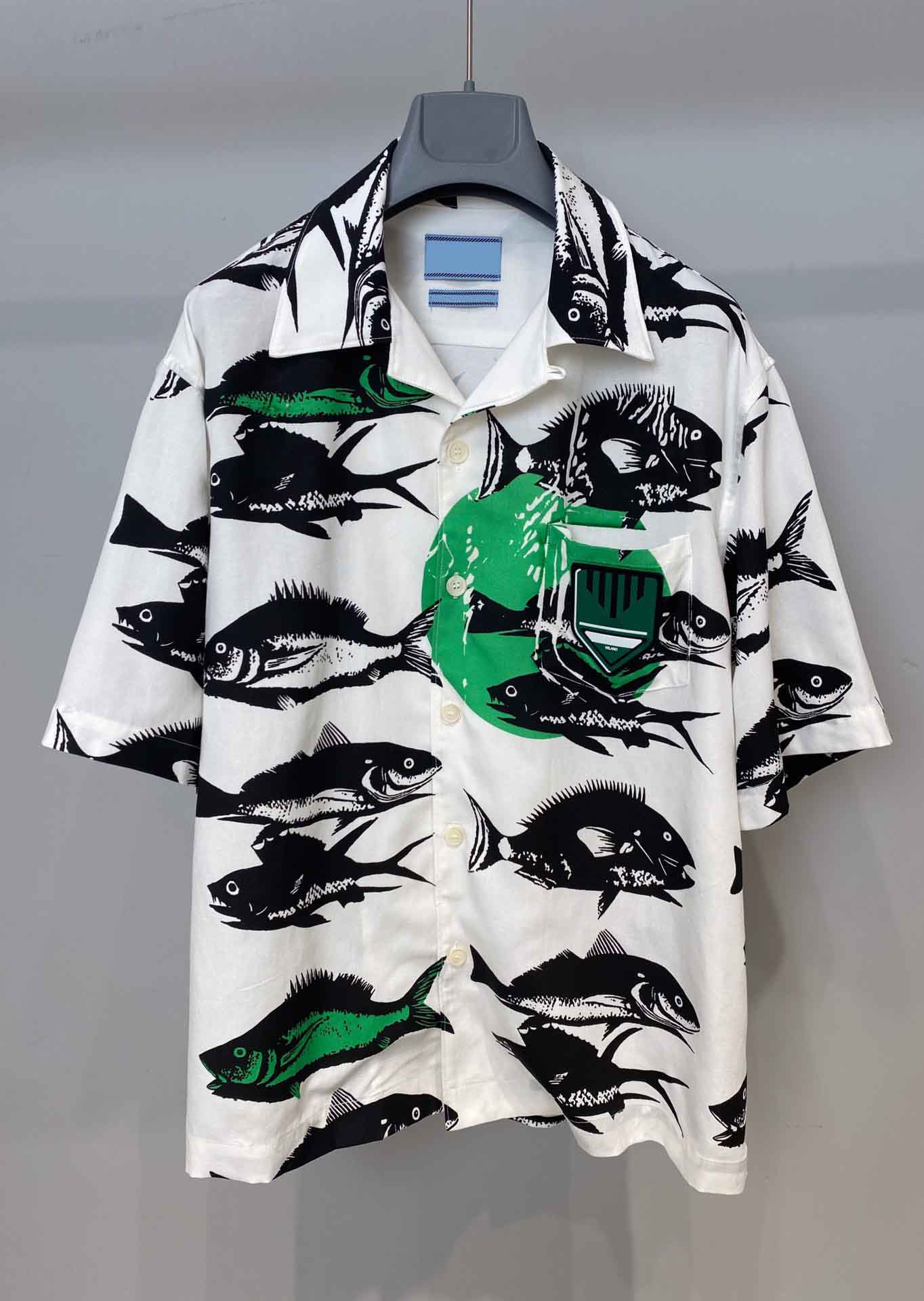 

2021ss spring and summer new high grade cotton printing short sleeve round neck panel T-Shirt Size: -l-xl-xxl-xxxl Color: black white v1Z1x4f