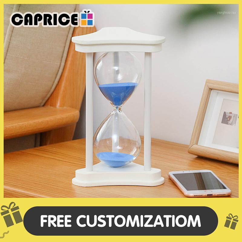 

Other Clocks & Accessories Hourglass 60 Minutes Wood Sand Glass Watch Count Down Timer Timing Home Desk Decoration Wedding Favors For Guests