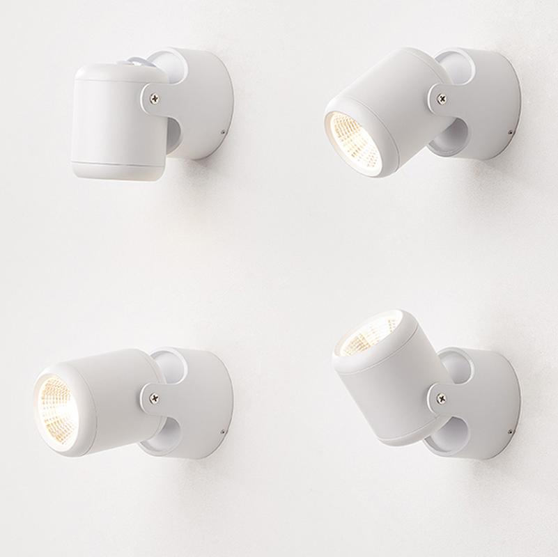 

Mini LED Wall Lamp Rotating and Swing Classic black / white style overall design parsimony appears to be agile WF