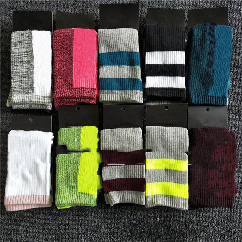 

Women Long Socks Multicolor High Knee Socks With Cardboard tall Socks Girls High Qaulity Fashion Sports skateboard Stocking