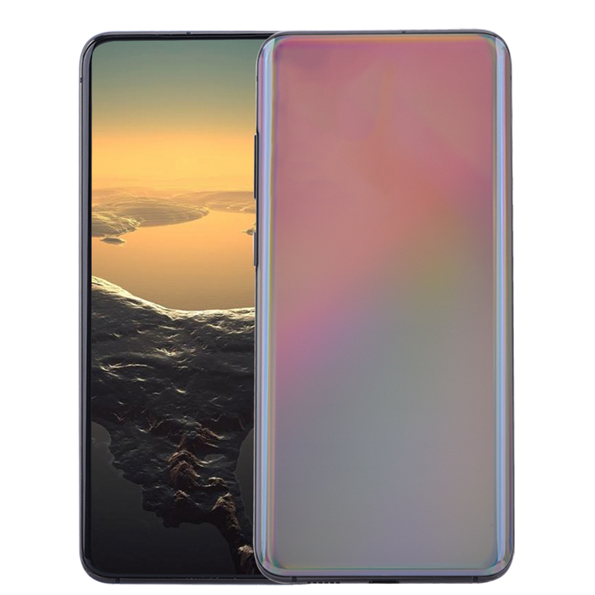 

6.9" Punch-hole Full Screen IPS HD+ Goophone GPS20U 5G Android 10 2GB 16GB+32GB Quad Core Face ID Fingerprint 3G WCDMA 4 Cameras Smart Phone, Cloud blue