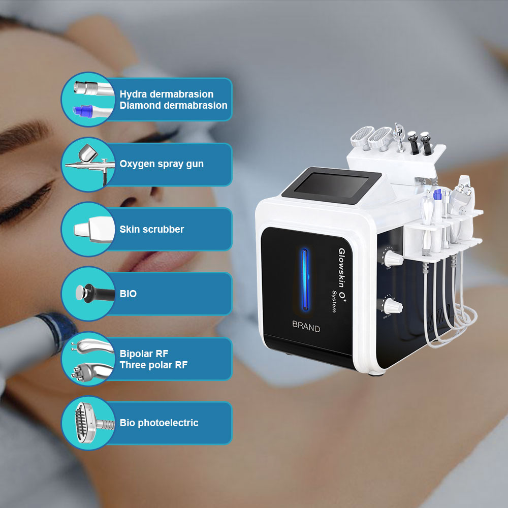 Water Dermabrasion Machine Hydradermabrasion RF Bio-lifting Oxygen Facial Microdermabrasion Machines Water Jet Hydro Diamond Facial Clean Skin Ca-image-751890294