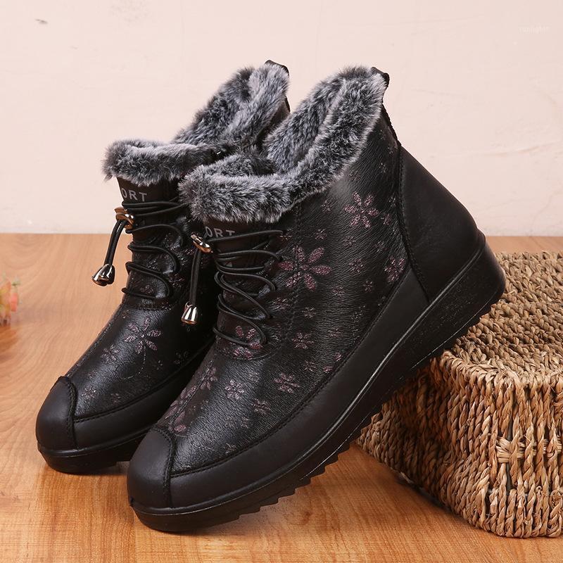 

Women's Casual Winter Snow Boots Plush Comfortable Ankle Black Boots Warm Short Snow Boot High Quality Shoes Ladies Winter1
