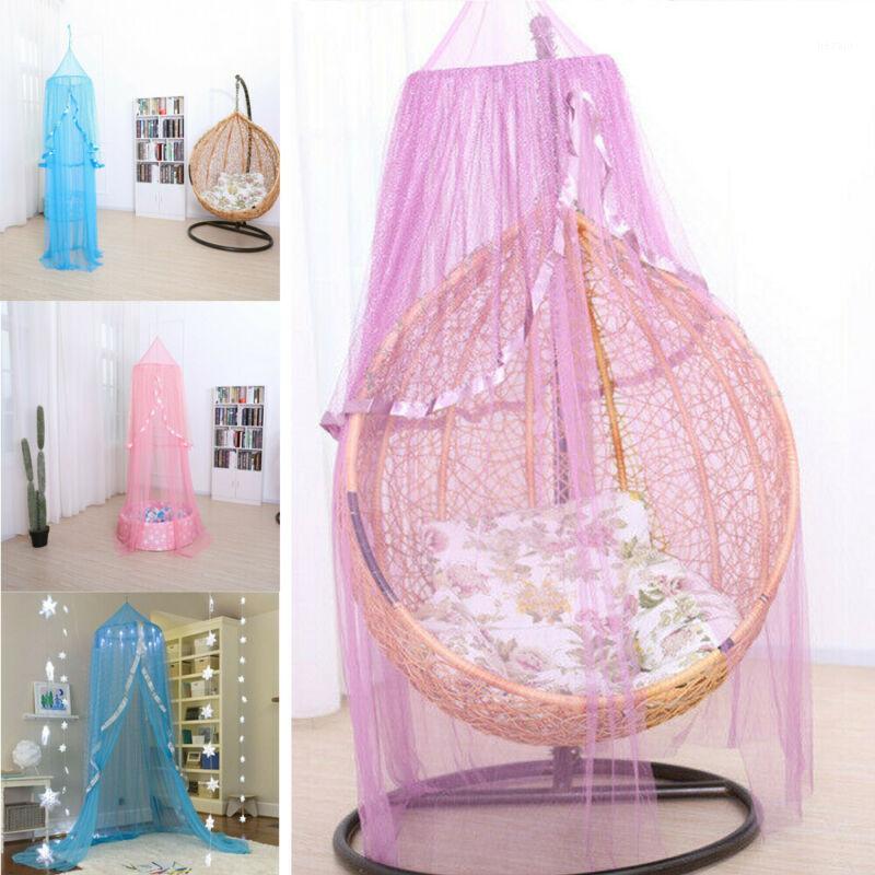 

Round Ball Kids Bed Canopy Bedcover Mosquito Net Curtain Bedding Room Dome Princess Tent Protection Curtain Bedding Dome Tent1