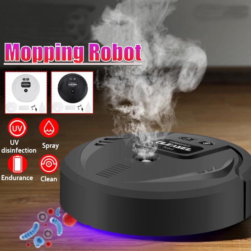 

Vacuum Cleaners Fully Automatic Multifunctional Smart Robot Cleaner USB Charging Sweeping Dry And Wet Spray Mop Aerosol Disinfecting
