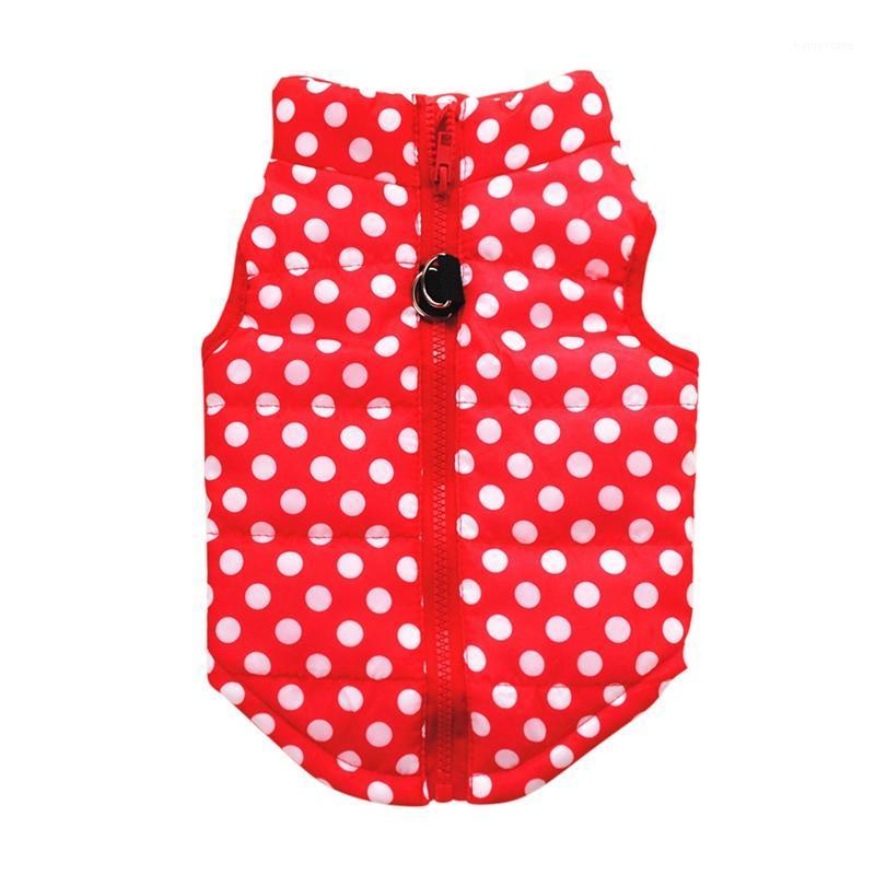 

Dogs Cat Vest Puppy Soft Warm Clothes Winter Sleeveless Zipper Coat With Leash Ring Pet Warm Jacket Small Dogs Clothing1
