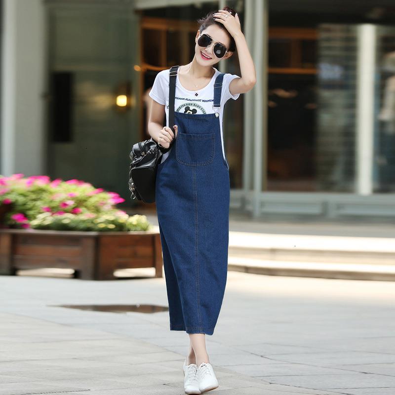 

#0409 summer sleeveless thin denim dresses for women large size sundress casual loose overalls dresses female high waist dress, Black;gray