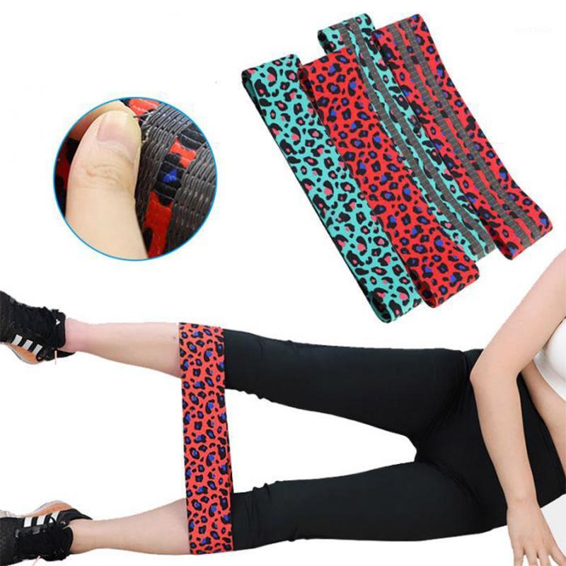 

Unisex Yoga Hip Sport Elastic Band Leopard Resistance Band Fabric Glutes Circle Fitness Equipment Pilates Sport Training1