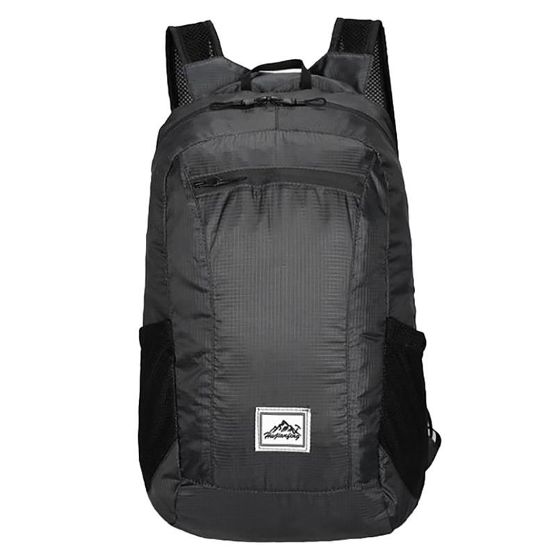 

Outdoor Bags HWJIANFENG 20L Portable Foldable Backpack Waterproof For Travel Hiking, Gray