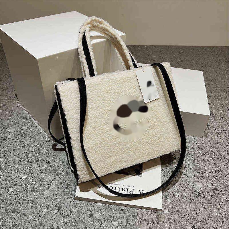 

Bag Fur Plush Large Capacity Shoulder Bags for Women Satchels Fashion Purses and Handbags Luxury Designer Crossbody Tote, Only extra shipping