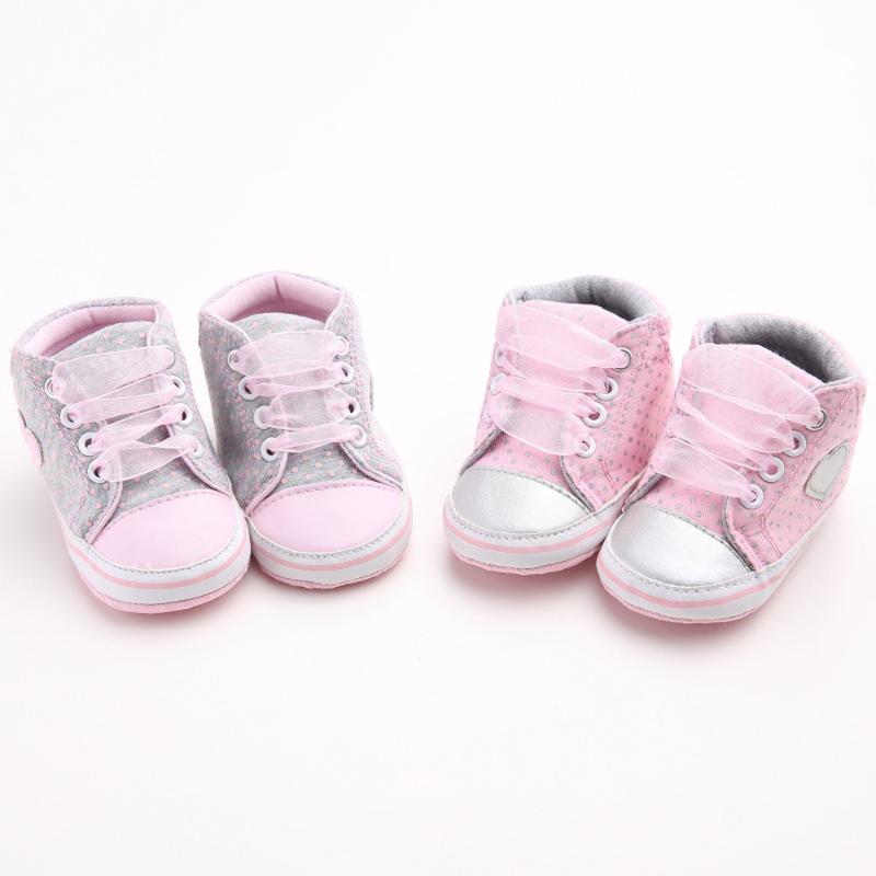 

ARLONEET 2020 Girl Bowknot Baby Shoes Sneaker Anti-slip Soft Sole Toddler, Pink