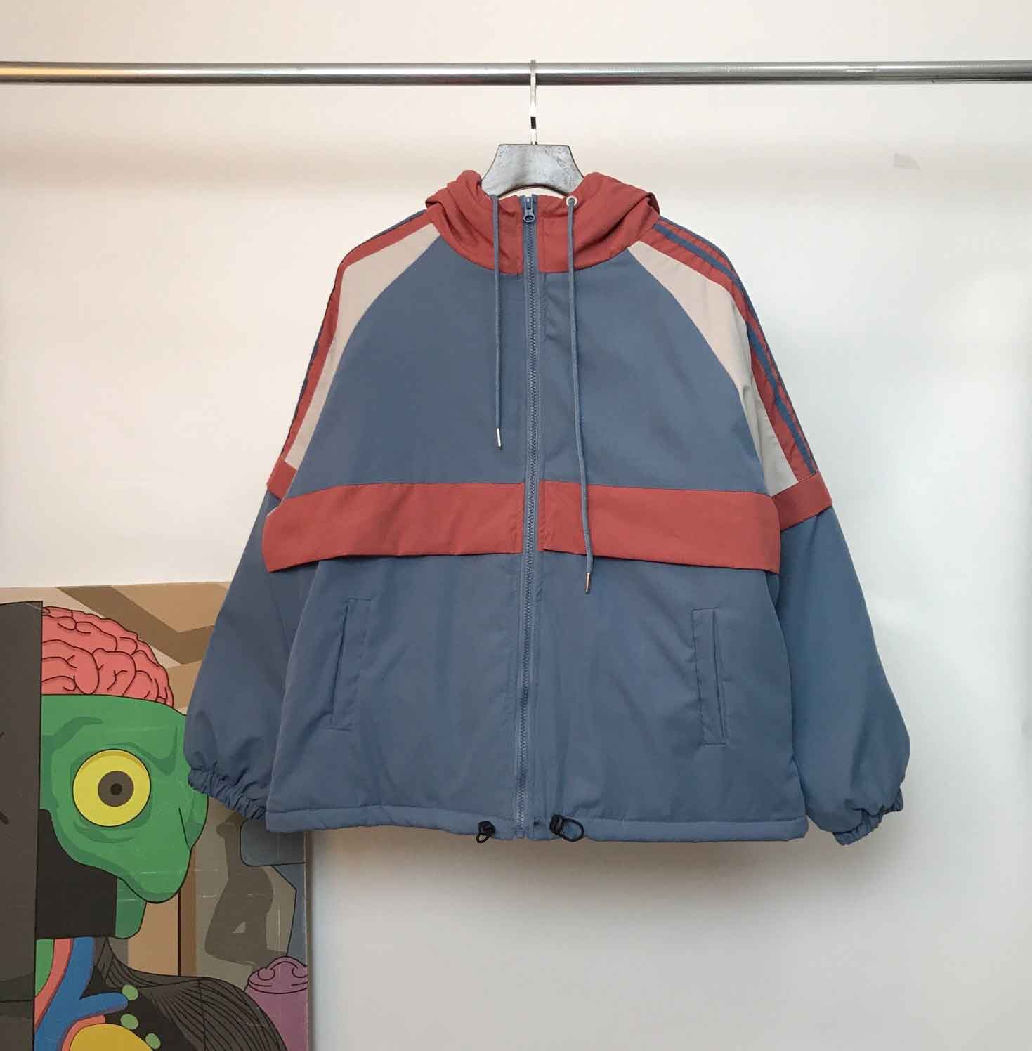 

Womens Hoodie Jacket Men 21AW Fashion Jackets Casual New Mens Jackets High Quality Stylist Sport Style Jacket 2 Colors Size -XL, Green