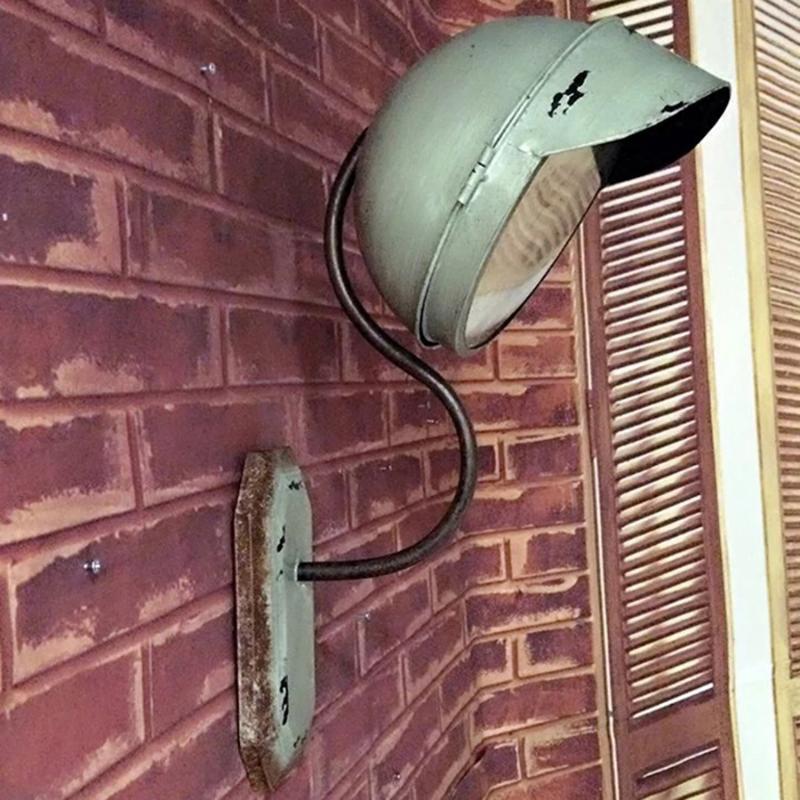 

Charminer Double Sided Round Wall Mount Station Clock Garden New Wall Clock American Retro Digital Clocks Large Size 3DBGV114