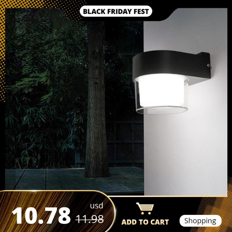 

LED Modern Outdoor Wall Lamp 9W 18W Waterproof Minimalist Lighting Fixture Balcony Corridor Garden Mounted Light AC 220V 240V