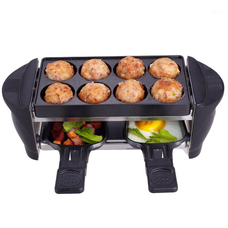 

smokeless grill hotplate oil pan heater grill indoor electric barbecue hot dog restaurant equipment free shippping1