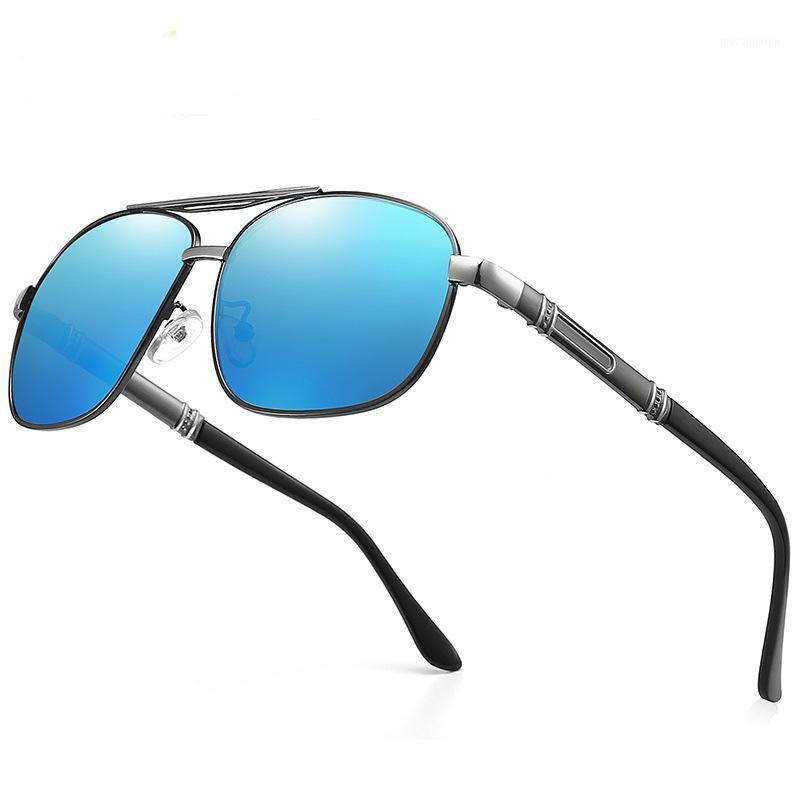 

New Fashion Polarized Sunglasses Men's Classic Retro Metal Sunglasses Outdoor Driving1