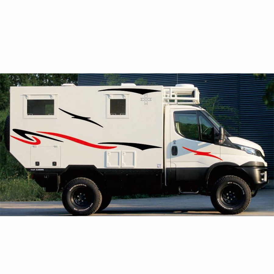 

2PCS/Set RV Sticker Caravan Decal Graphic For Camper Van Horsebox, Customize