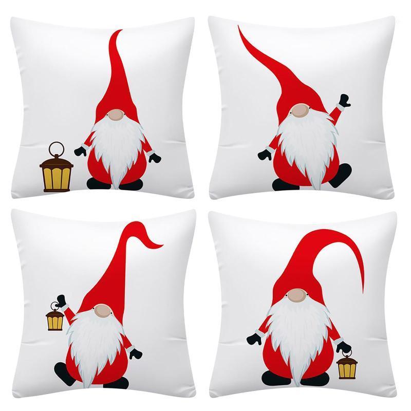 

Cotton Pillow Case Linen Cushion Cover Merry Christmas Home Decoration kerst decoratie Pillow Case Linen Cushion Cover Merry1